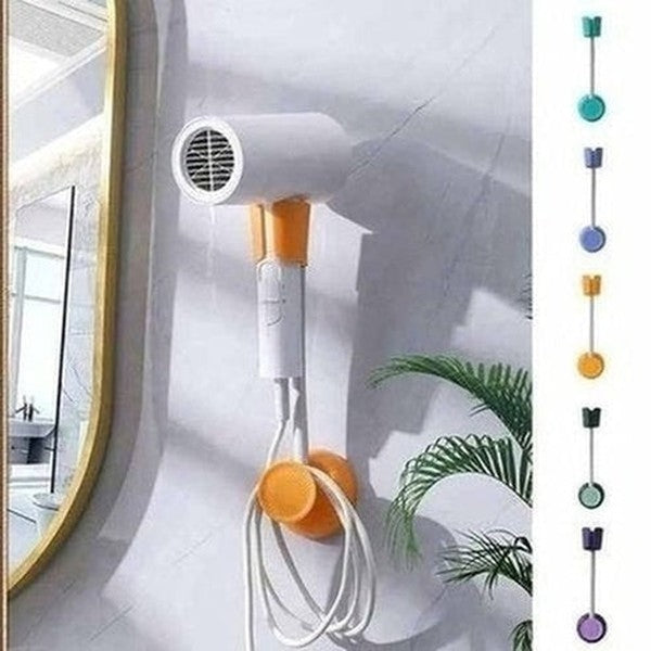 Hair Dryer Rack Hair Dryer Bracket Rotatable Design