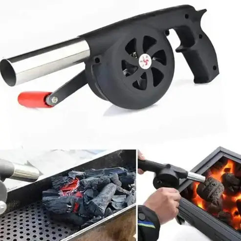 Hand-cranked Air Blower Barbecue Fan