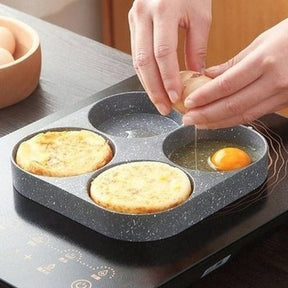 Four Holes Multifunction Egg Frying Pan