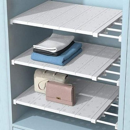 Side-to-Side Adjustable Locker Storage Shelves
