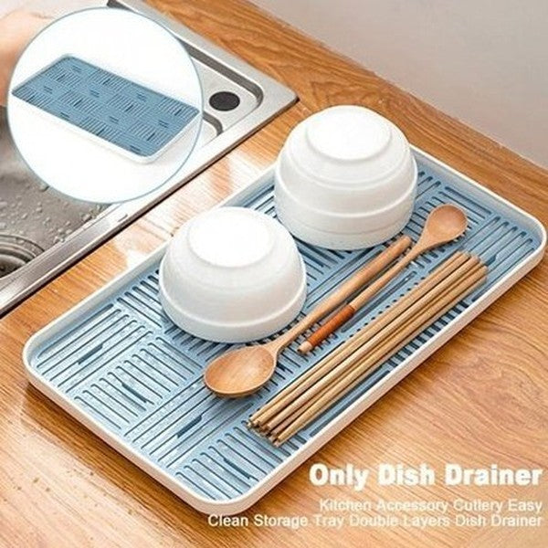 Water Filter Tray Drain Rack Plastic Dish Cup Drainer Tea Tray Sink Tableware Drying Rack Countertop Kitchen Organizer Tools. Type: Dish Racks & Drain Boards. 