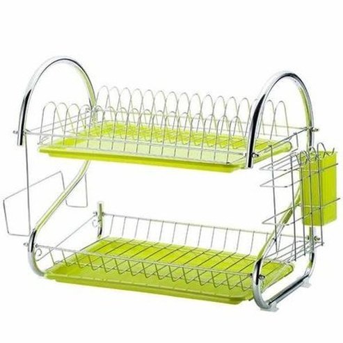 Home Drying Rack Dish Drainer With Drainboard