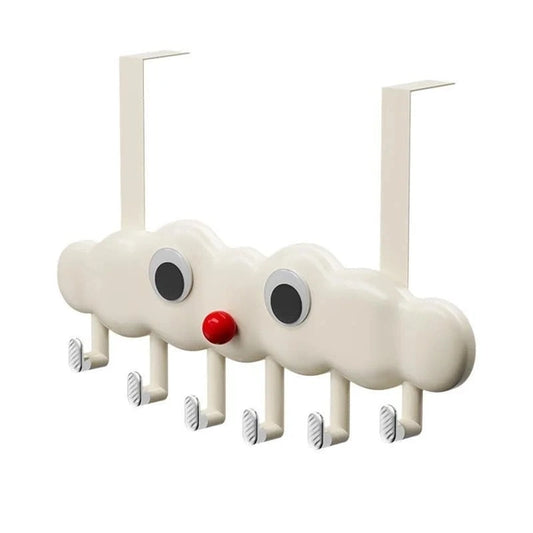 Household Cloud Hook, Door Punch-Free Strong Clothes Hook