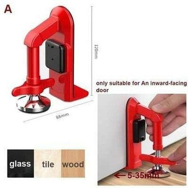 Indoor Self Defense Door Stop Lock