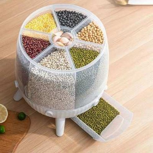 Insect-proof and moisture-proof rice storage dispenser