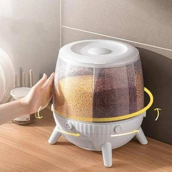 Insect-proof and moisture-proof rice storage dispenser