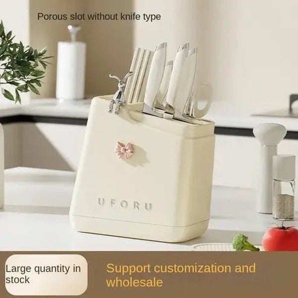 Integrated Knife and Chopstick Holder