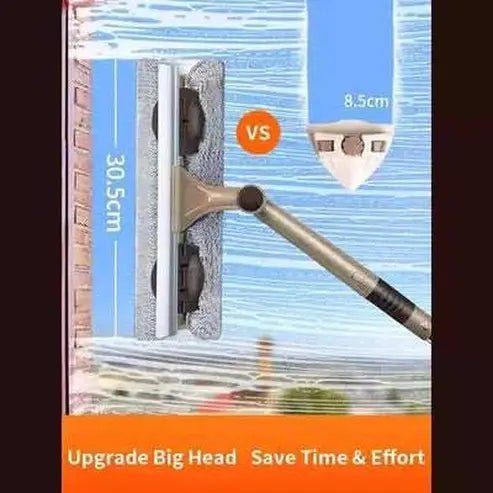 JOYBOS Glass Cleaning Artifact Telescopic Rod