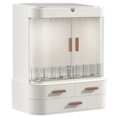 Jewelry Storage Box with Mirror