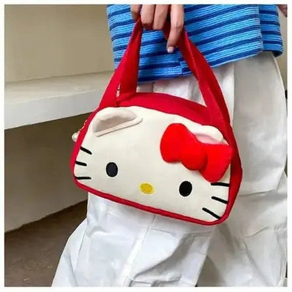 Kawaii Hello Kitty and My Melody Canvas Bag