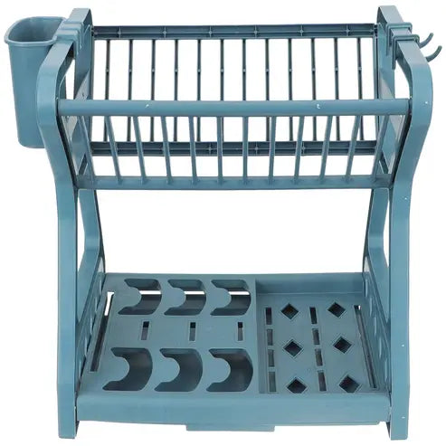Kitchen Dish Drying Rack with Drain Board