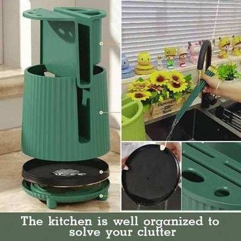 Kitchen Rotary Knife Rack Floor-mounted