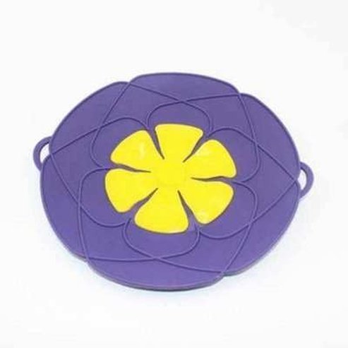 Kitchen Silicone Lid Spill Stopper Lid for Pot and Pan