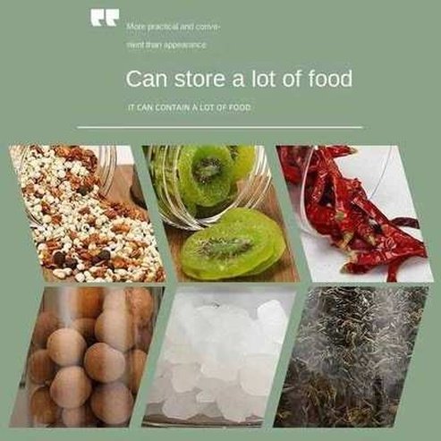 Kitchen Thread Sealing Mason Storage Tank With Stainless Steel Cover