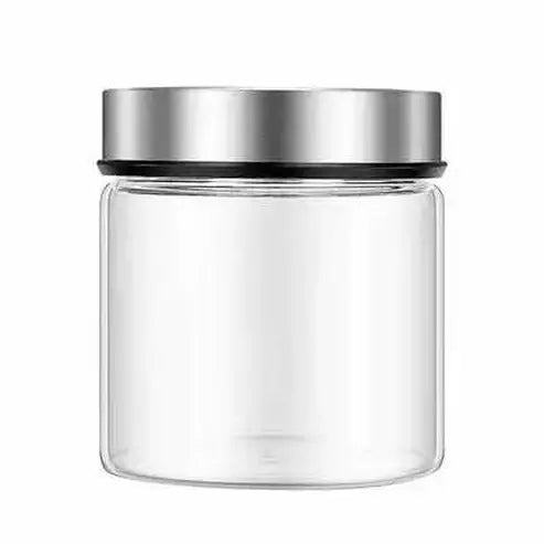 Kitchen Thread Sealing Mason Storage Tank With Stainless Steel Cover