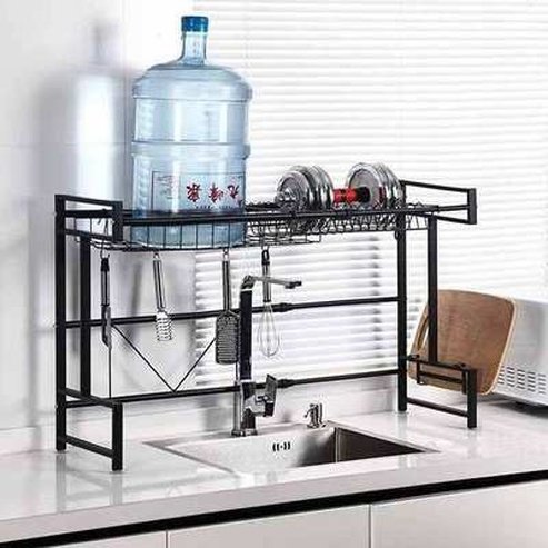 Kitchen carbon steel Sink Drain Rack