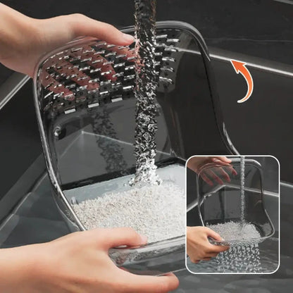 Kitchen Washing Filter Strainer Basket – Multifunctional Colander Sieve Bowl