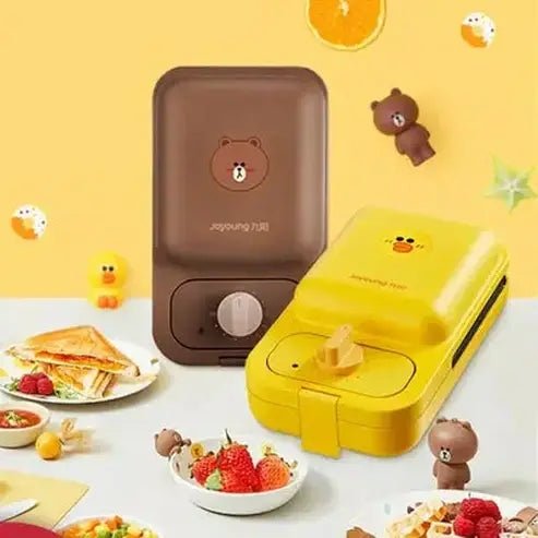 LINE FRIENDS Joyoung Electric Waffle Maker