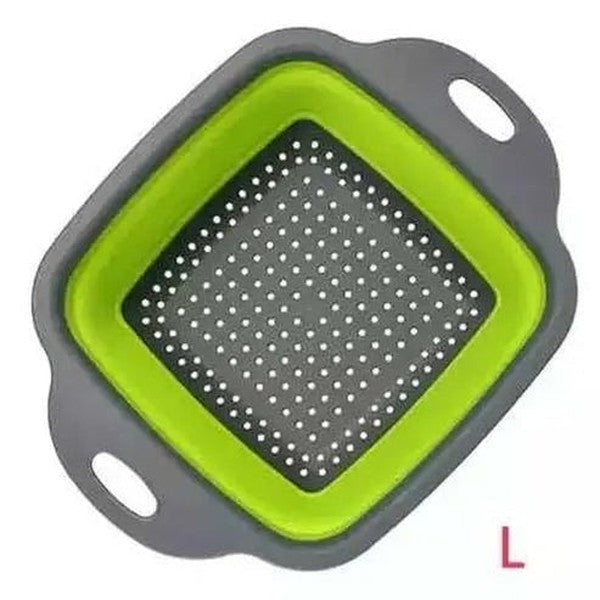 LMETJMA Square Collapsible Colander