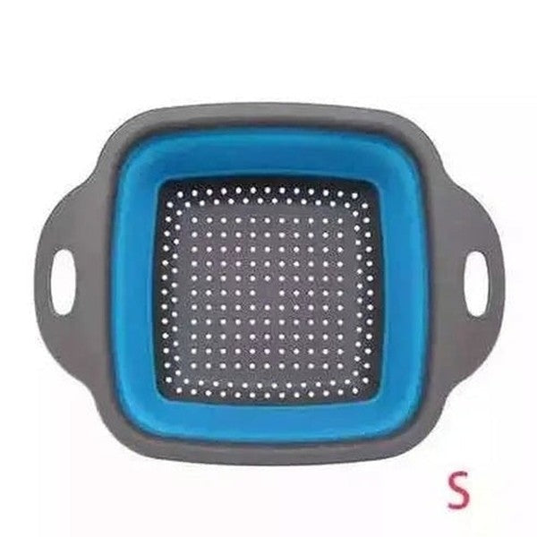 LMETJMA Square Collapsible Colander