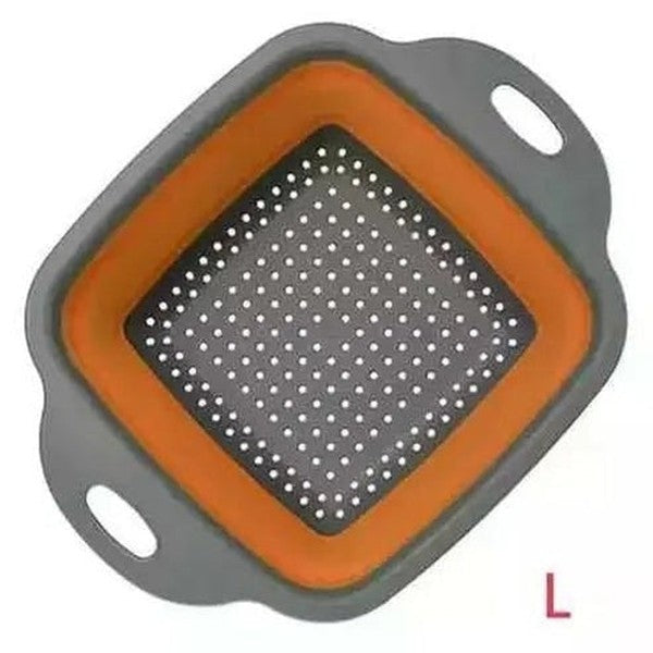 LMETJMA Square Collapsible Colander