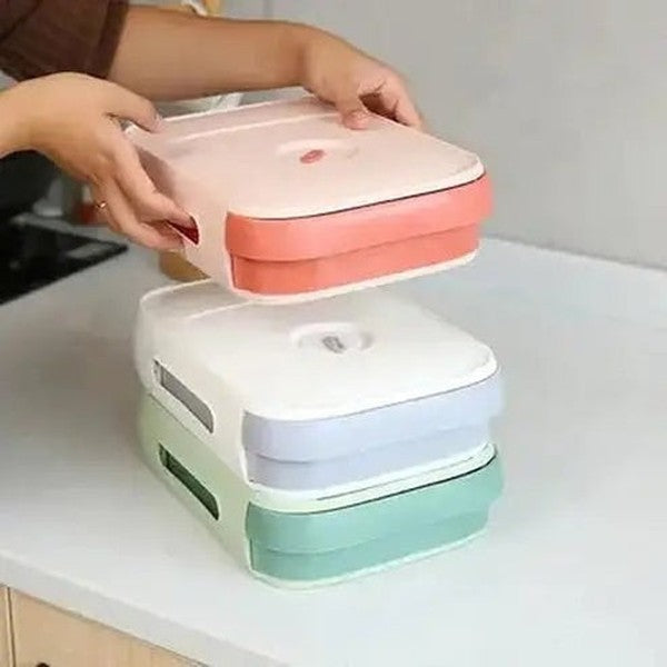 Large Capacity Egg Storage Box for Drawer or Refrigerator