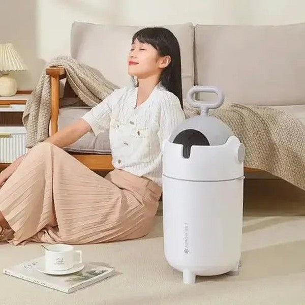 Large Plastic Trash Can