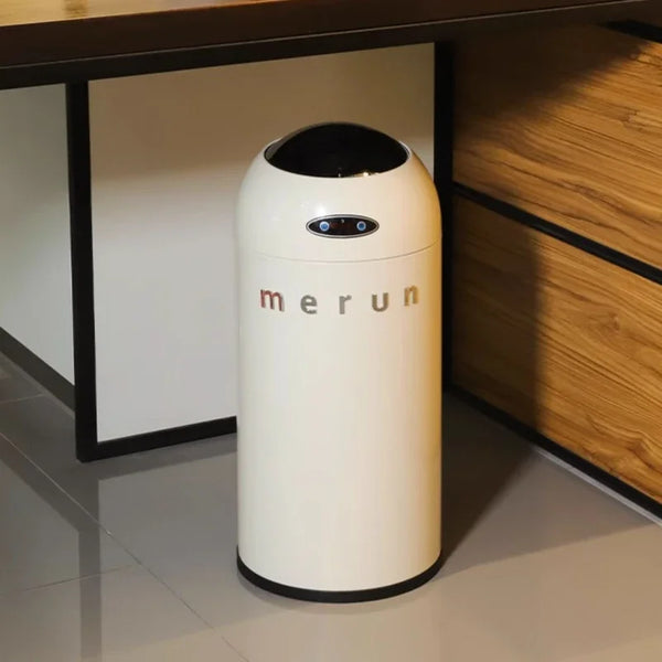 Large Capacity Intelligent Sensing Garbage Bin with Covered 