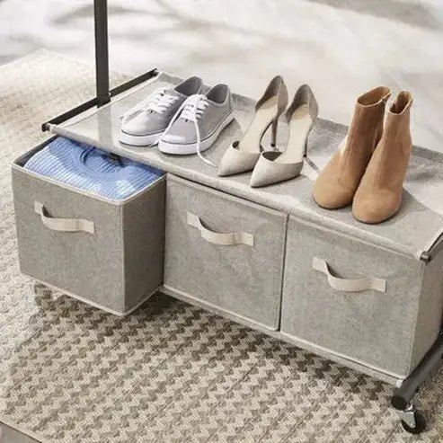 Layer Hanger with Drawers