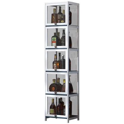Living Room Wine Cabinet Against the Wall Locker Display Advanced Sense Integrated Cabinet