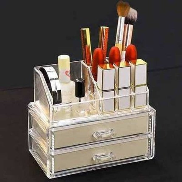 Makeup Container Dresser Organizer For Cosmetics