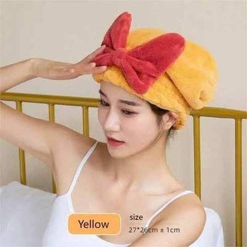 Microfiber Hair Towel Wrap for Quick Drying