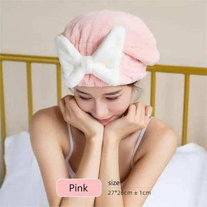 Microfiber Hair Towel Wrap for Quick Drying