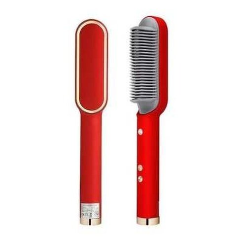 Mini Hair Straightener Brush Comb