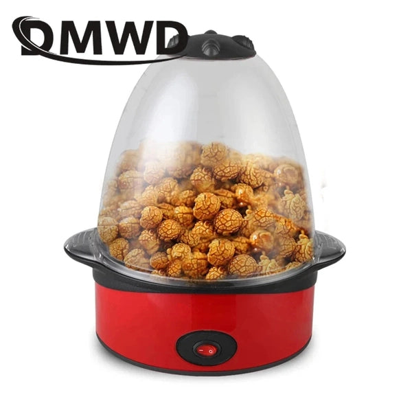Mini Portable Electric Popcorn Maker Automatic Mini Hot Air Pop Corn Popping Machine