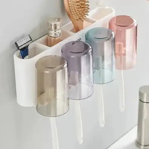 Modern Bathroom Organizer Set