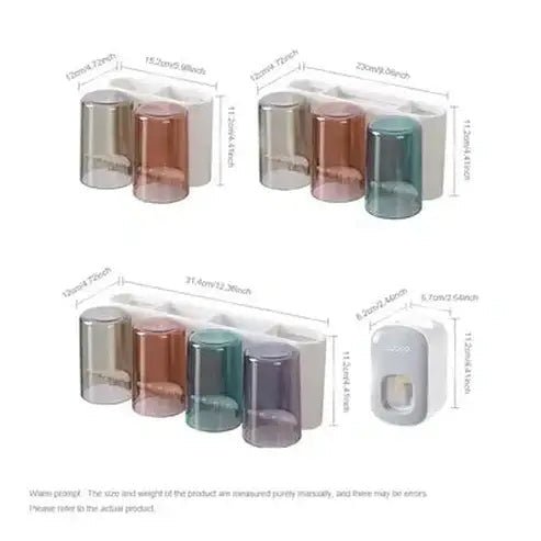 Modern Bathroom Organizer Set