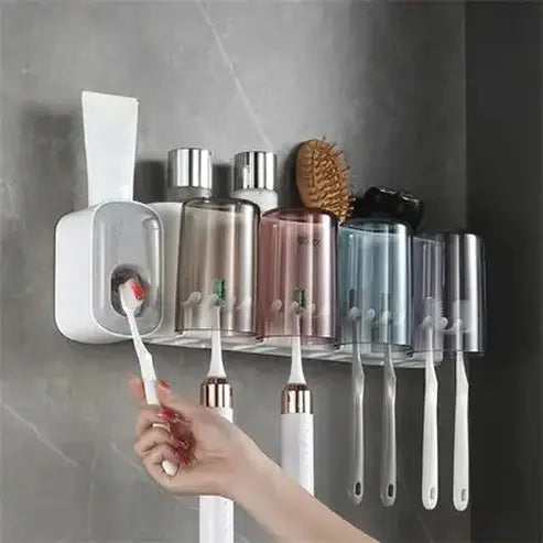 Modern Bathroom Organizer Set
