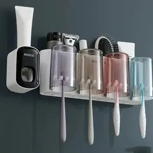 Modern Bathroom Organizer Set