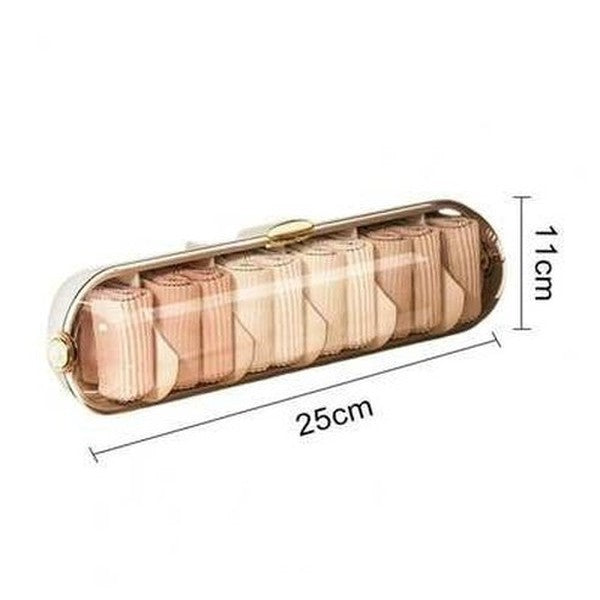 Modern Clear Dustproof Storage Box Multi Grids