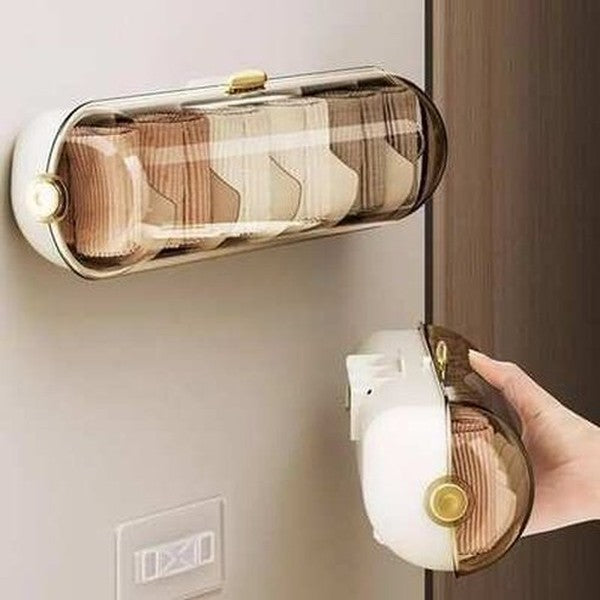 Modern Clear Dustproof Storage Box Multi Grids