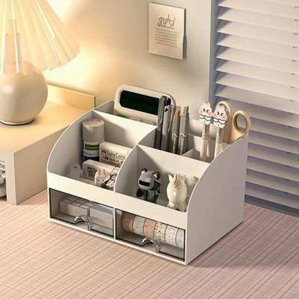 Modern Desktop Storage Box Organizer