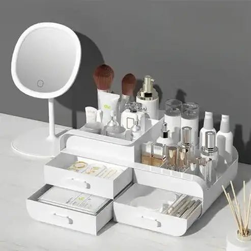 Modern Simplicity Lipstick Organizer Desk Drawer Box