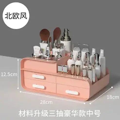 Modern Simplicity Lipstick Organizer Desk Drawer Box