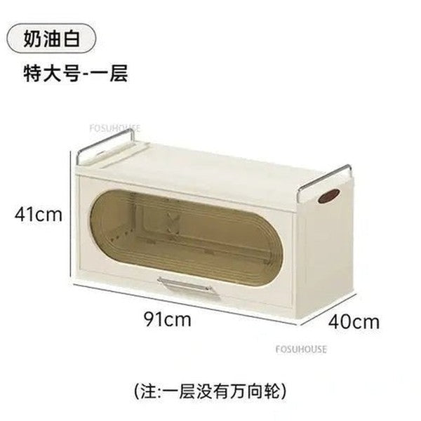 Multi-Layer Kitchen Shelf with Wheels