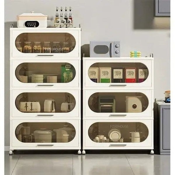 Multi-Layer Kitchen Shelf with Wheels