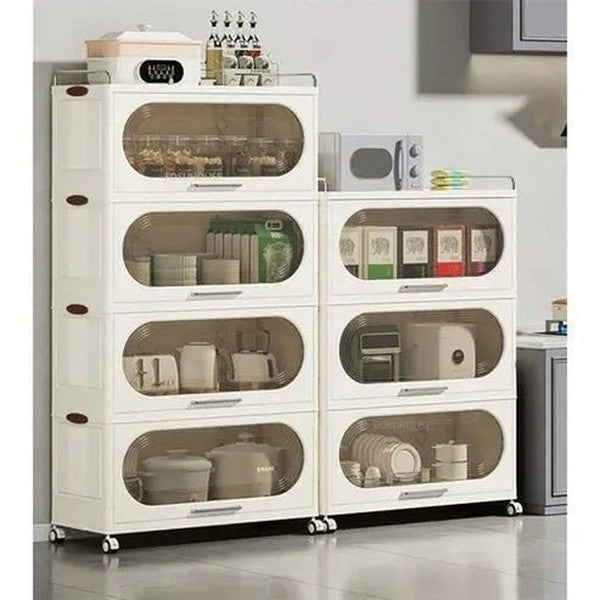 Multi-Layer Kitchen Shelf with Wheels