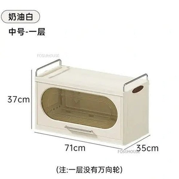 Multi-Layer Kitchen Shelf with Wheels