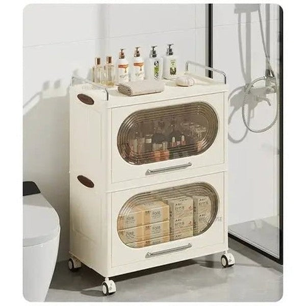 Multi-Layer Kitchen Shelf with Wheels