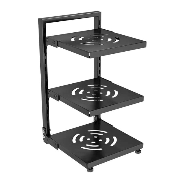 Multi-Layer Kitchen Shelves – Pot Storage Rack, Frying Pan Holder